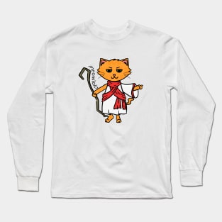 Red Meowlolo Long Sleeve T-Shirt